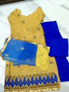 Kurti Pant Dupatta Set