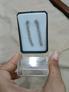 Dangling Rhinestone Earrings