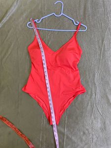 Coral One-Piece Swimsuit
