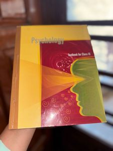 Psychology Textbook For Class 11