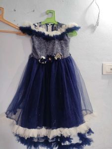 Navy Blue Girls' Special Occasion Dress