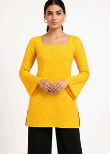 Bandhani Print Kurti  Stich For Sale Purpuse