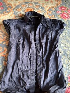 Women's Short Sleeve Button Down