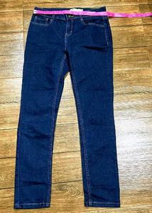 Girls Dark Wash Skinny Jeans Size 28 30