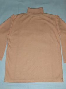 High Neck Cotton Tshirt 🛍 -orange