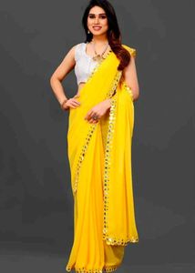 New Stayle Beautiful Women Sarees Inpoted Saree
