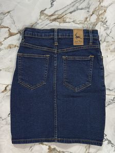 Denim Mini Skirt