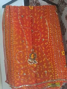 Pure Rajesthani Bandhni Kapda And Full Handwork
