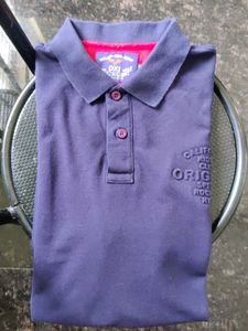 5xl-DXI Stylish Purple Polo Shirt