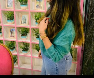 Sea Green Sweatshirt.