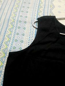Black Assymetric Kurta