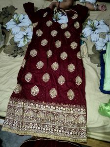 Suit Salwar Heavy Chunni Heav Sui