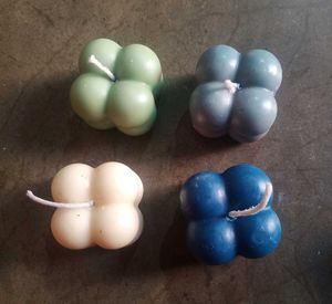 Funky Bubble Candles - Set of Four