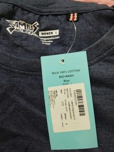 Blue Long Sleeve Tee