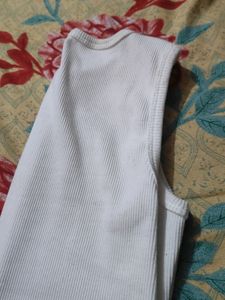 White Crop Top