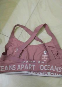 Magenta Sports Bra