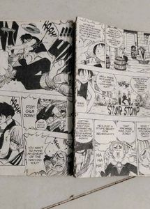 1,2 And 3 Of One Piece Manga