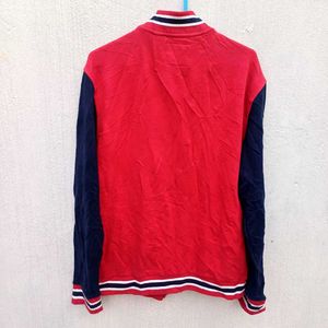 🟥Red Varsity Jacket Semir