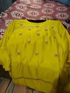 Designer Party Wear Kurta Inner Attached