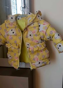 Baby Girl Puffed Jacket