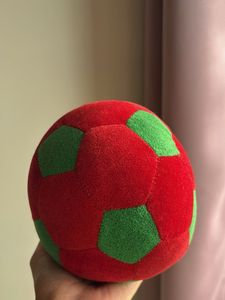 Red & Green Plush Ball