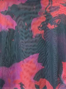 Abstract Print Mesh Top