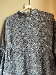 Korean Floral Dress