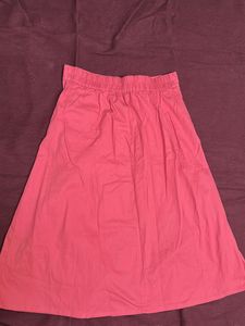 New‼️Korean Pink Pleated skirt