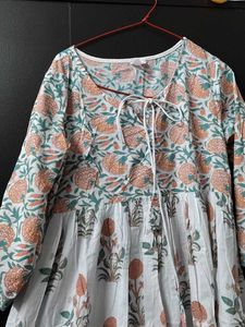 Floral Print Cotton Dress