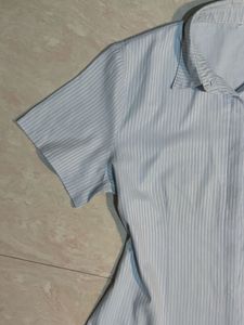 Button Down Fitted Top
