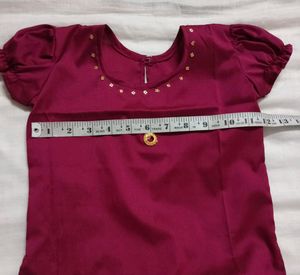 2 In 1 Combo Puffsleeves Pattupadava