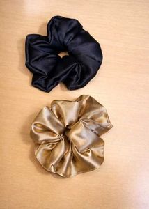 Satin Scrunchie Set - 4 Colors