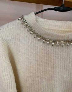 Elegant White Sweater