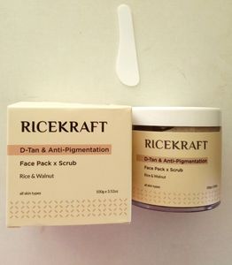 K Beauty Ricekraft Face Pack × Scrub 100g