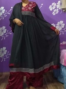 Anarkali Suit With Dupatta