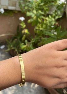 Gold Bangle Bracelet