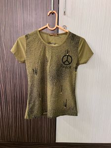 Olive Color T-shirt