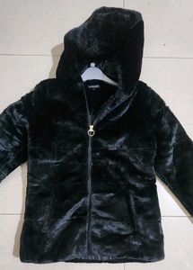 Chemistry Classy  Black Fur Jacket