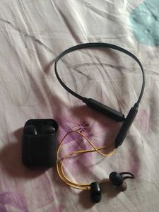 Headphones Bluetooth Combo