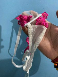 branded Floral Lace Bra