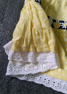 Yellow Daisy Baby Dress