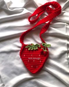 Crochet Strawberry Set ❤️🫶