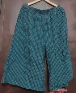 Sea Blue Green Capri Pyjama For 34 Waist