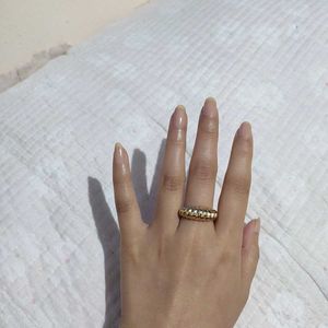 Anti Tarnish Gold Ring