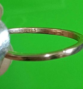 GIVA 925 Real Silver Rose Gold Ring
