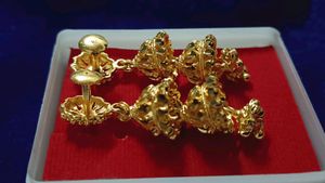 Golden Latkan Earrings.