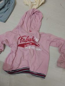 Pink Graphic Print Sweatshirt