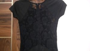 Black Slit Maxi Dress