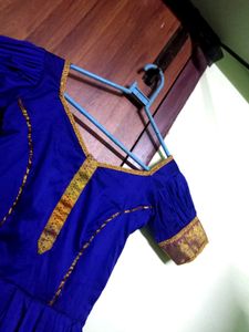 New Silk Anarkali with Dupatta 🎉🎉💙