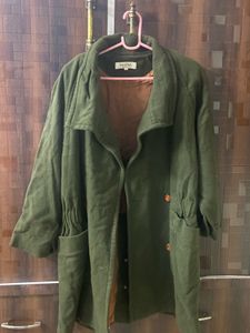 Green Wool Coat